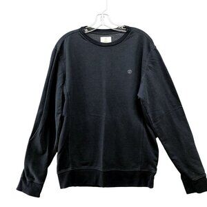 Timberland Crewneck Sweatshirt Mens M Navy Blue Pullover Cotton Blend Regular
